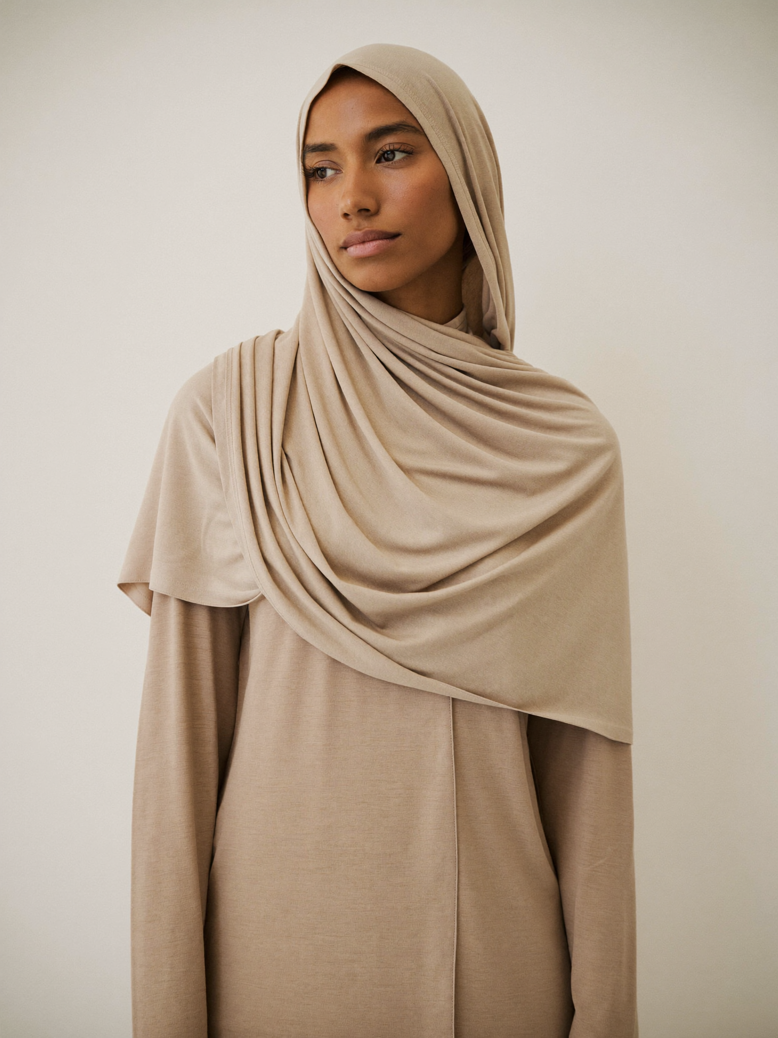 Hijab Jersey Air sand - photo principale